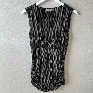 Classiques Entier From Nordstrom Silk Blend Surplice Tank Size Large